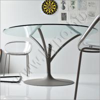 Acacia körasztal Fémlábas asztalok - modern olasz design butorok es kanapek